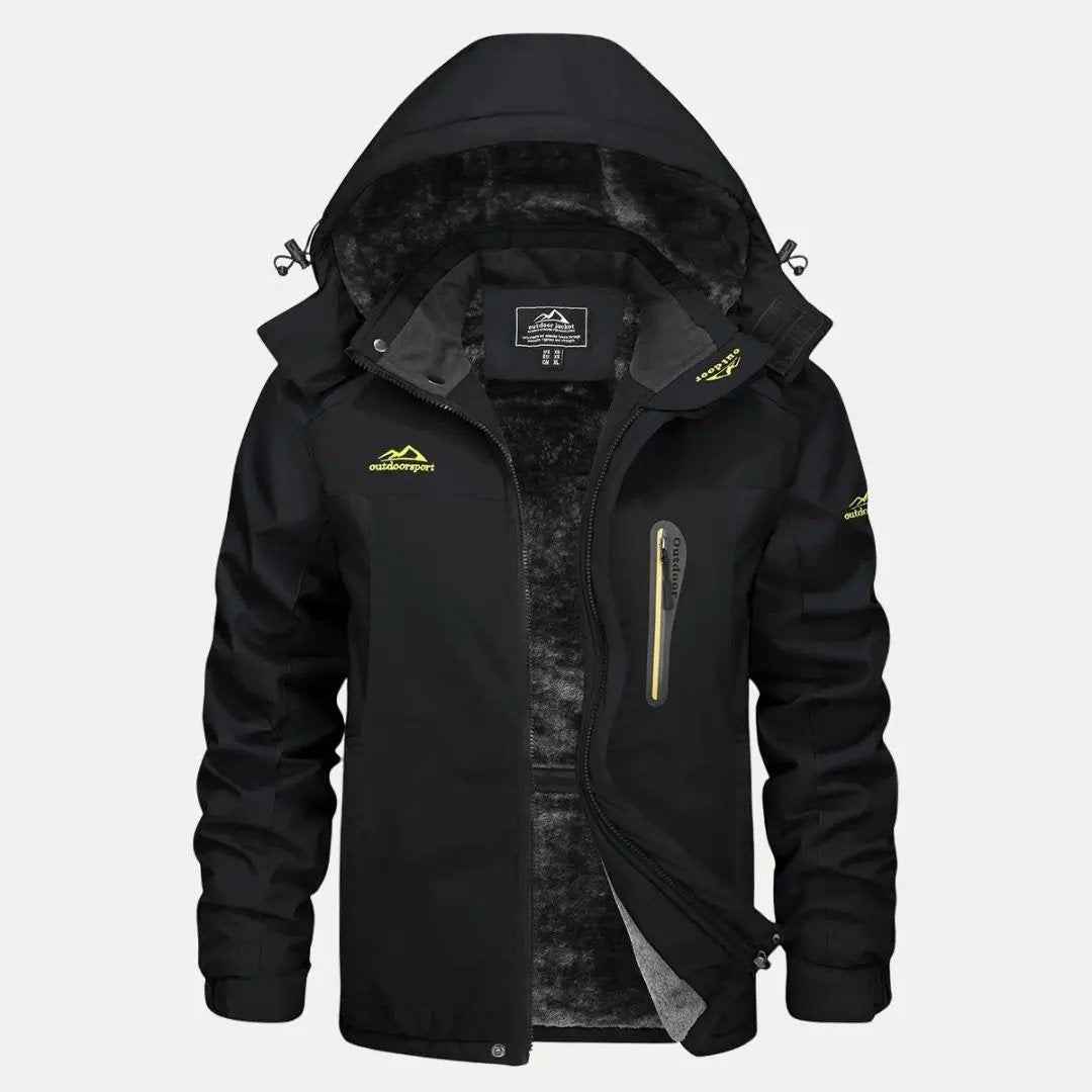 Men's Waterproof Insulated Jacket Black