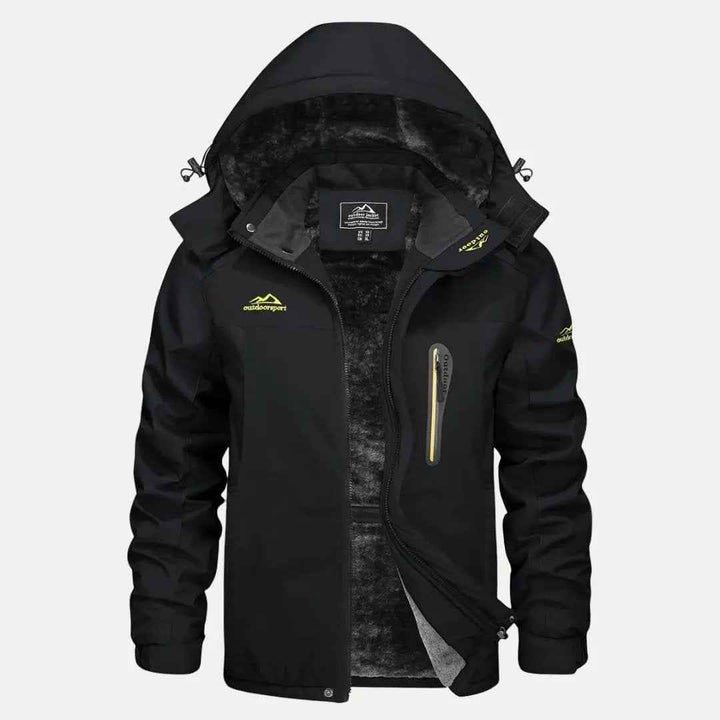 Men's Waterproof Insulated Jacket Black