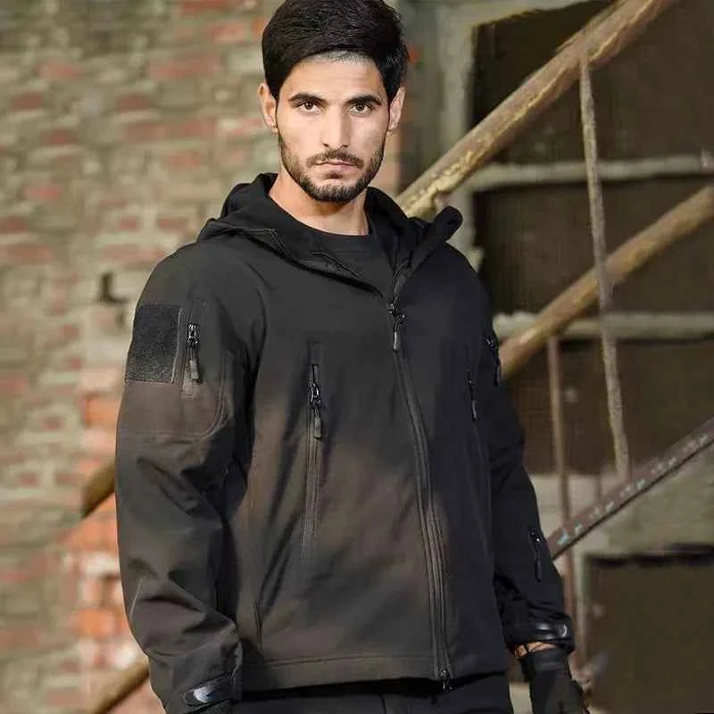 Men's Waterproof Tactical Jacket and Cargo Pants Set