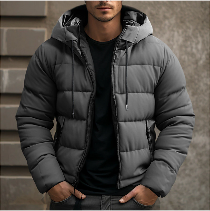 Men's Waterproof Winter Jacket Grey