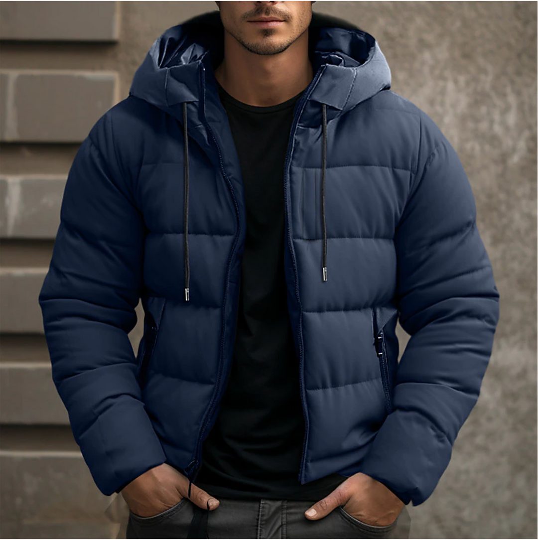 Men's Waterproof Winter Jacket Blue