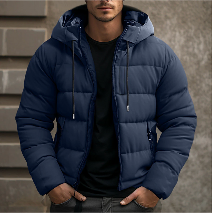 Men's Waterproof Winter Jacket Blue