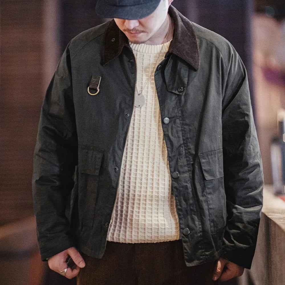 Men's Waxed Spey Fishing Jacket