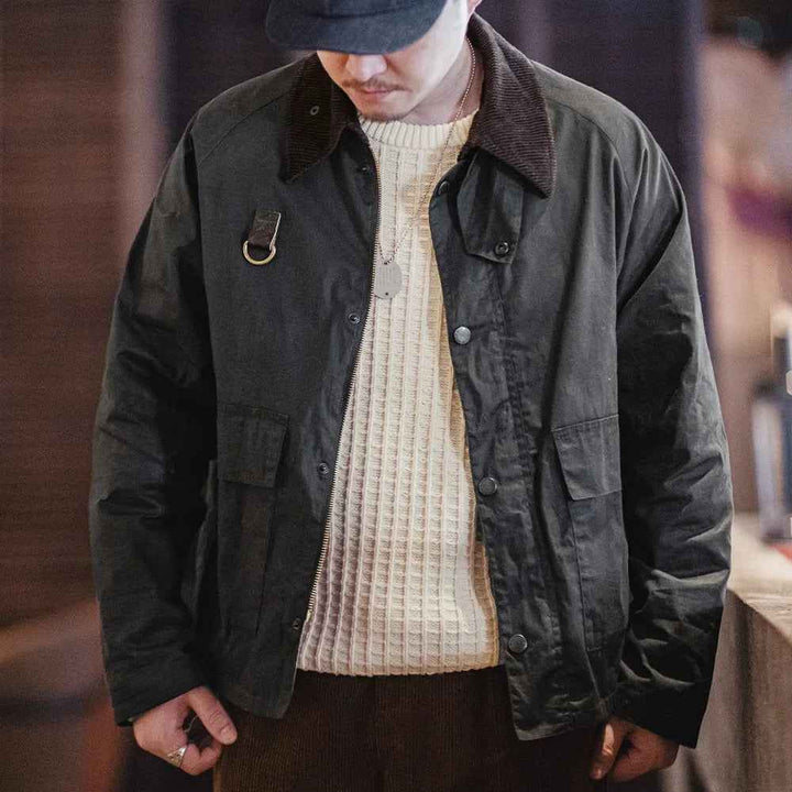Men's Waxed Spey Fishing Jacket