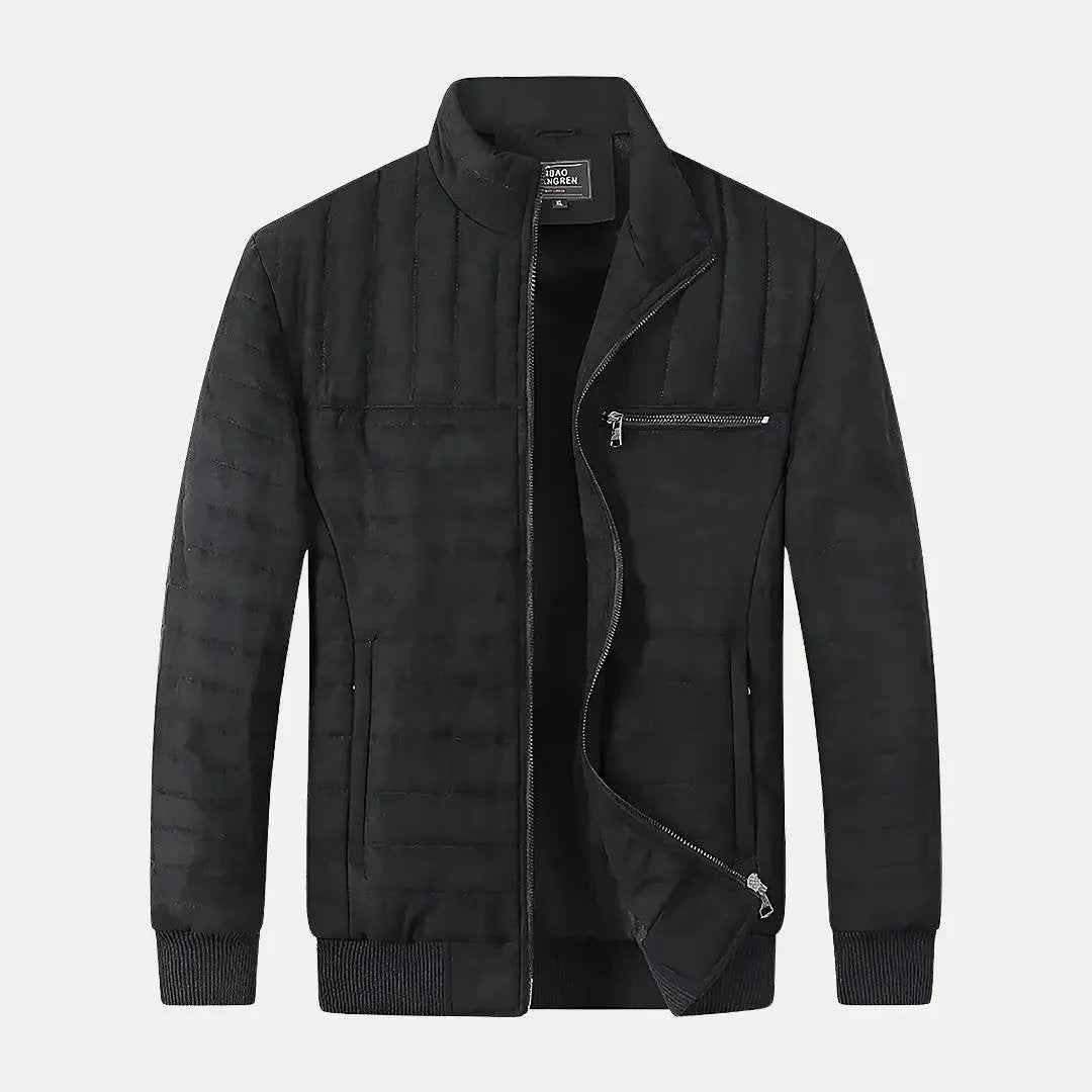 Men's Winter Cotton-Padded Jacket Black