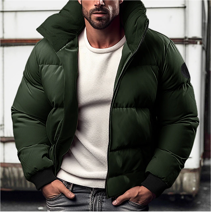 Men's Winter Jacket - Stylish & Warm Outerwear Green