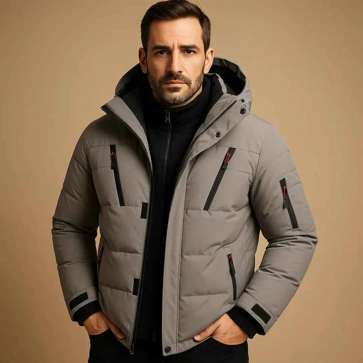 Men's Winter Waterproof Jacket Gray
