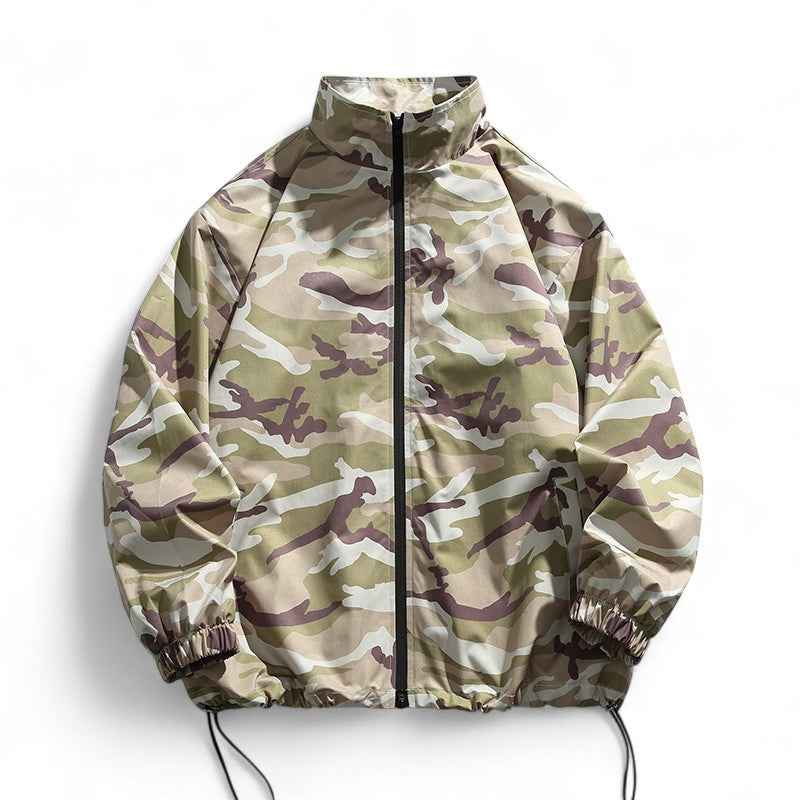 Men's Zip Jacket - Stylish and Versatile Outerwear Camo
