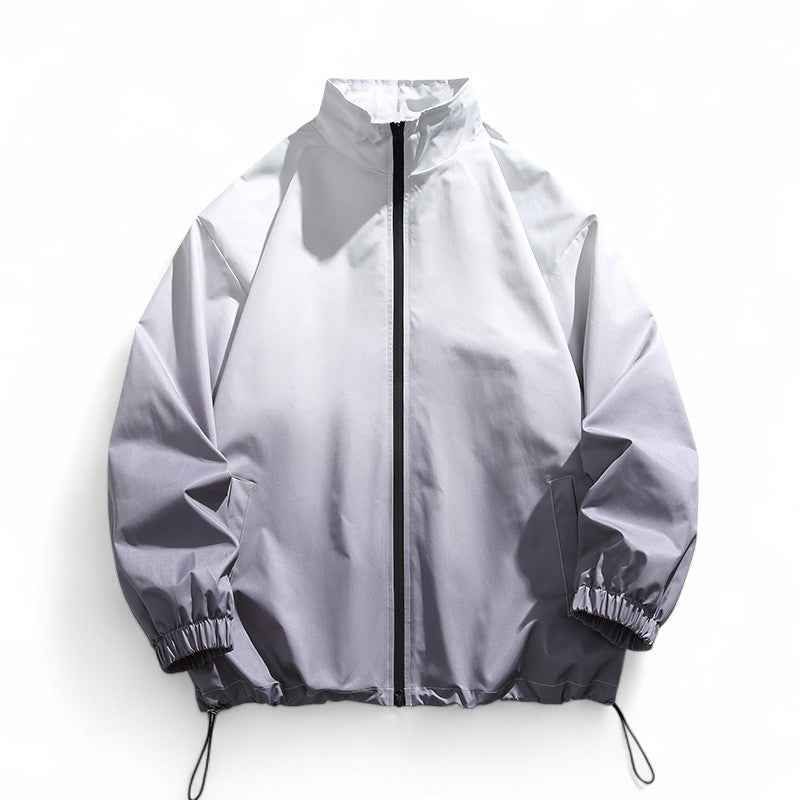Men's Zip Jacket - Stylish and Versatile Outerwear Frost Fade