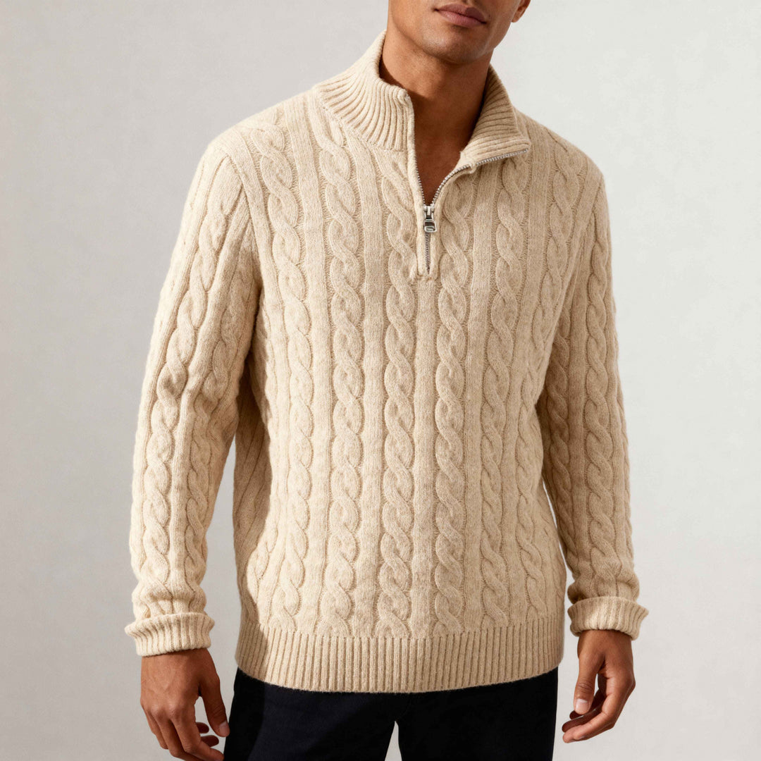 Men's Zip Sweater - Everton Style