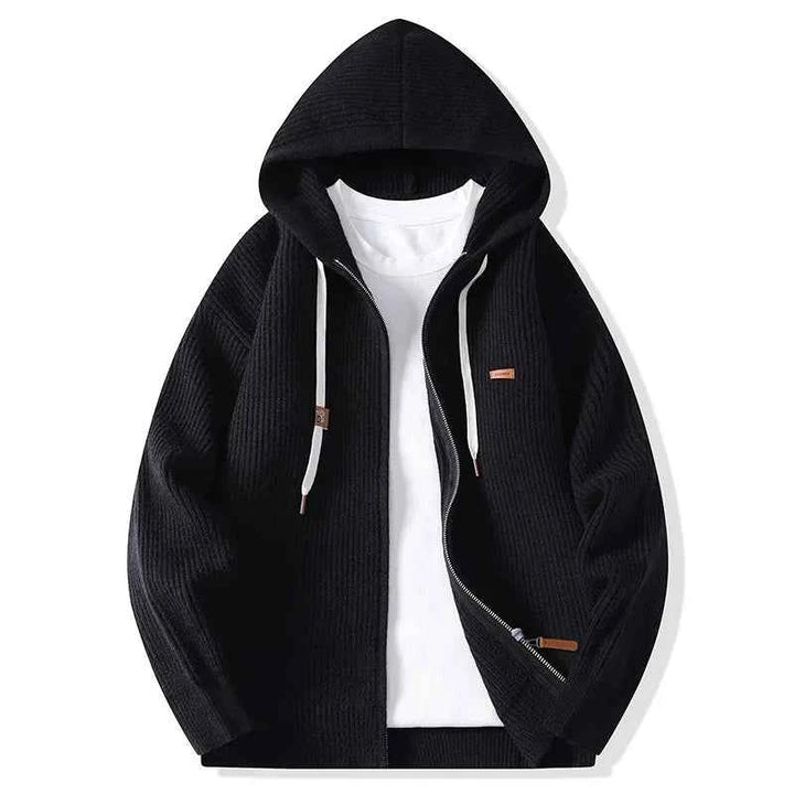 Men's Zip-Up Cardigan - Stylish and Comfortable