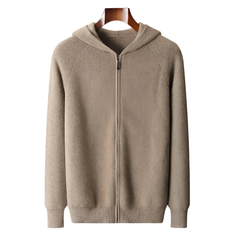 Men's Zip-Up Jacket - Stylish and Comfortable