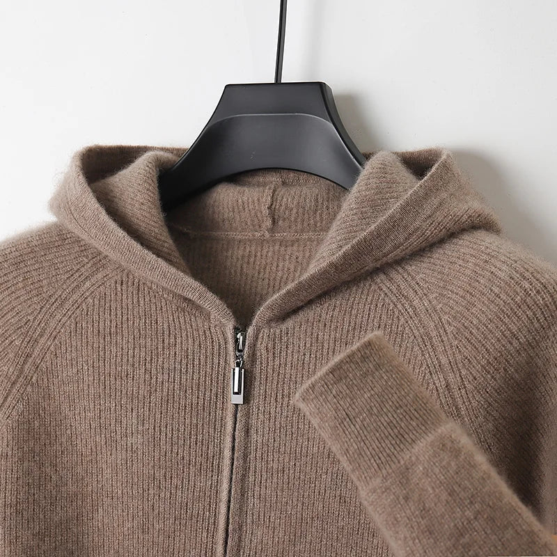 Men's Zip-Up Jacket - Stylish and Comfortable