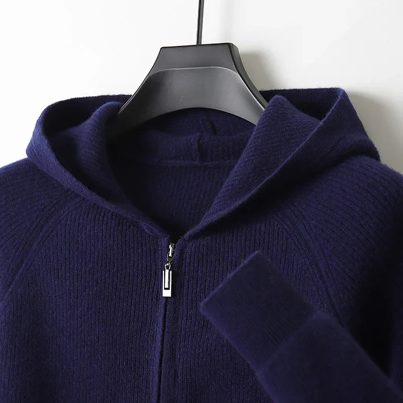 Men's Zip-Up Jacket - Stylish and Comfortable