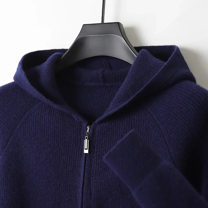 Men's Zip-Up Jacket - Stylish and Comfortable