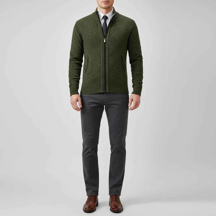 Men's Zip-Up Sweater