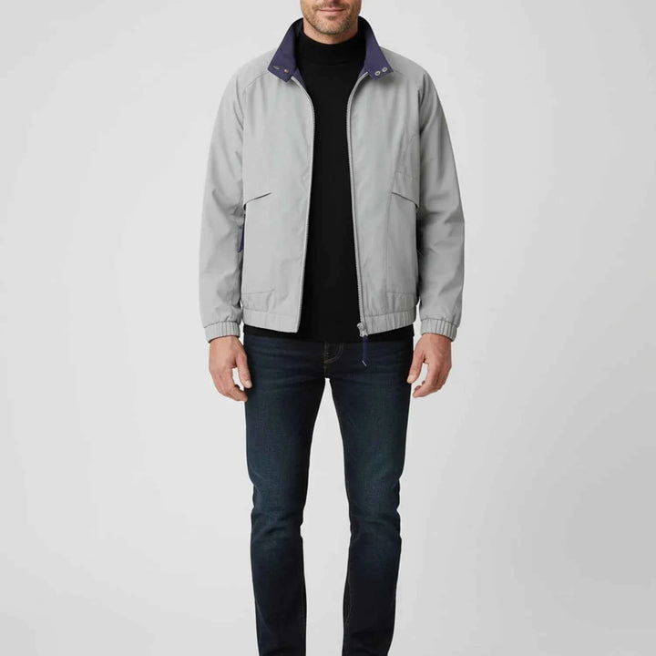 Men's Zip-Up Windbreaker Jacket
