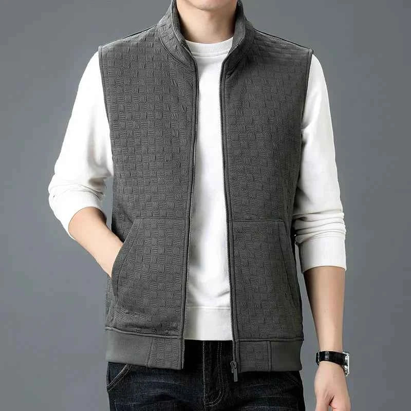 Men's Zip Vest - Stylish and Versatile Outerwear