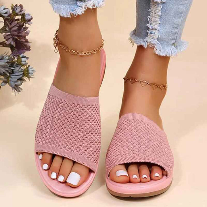 Mesh Sandals | Women's Breathable Mesh Design Footwear