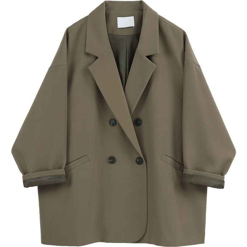 Elegant Oversized Blazer for Women Khaki