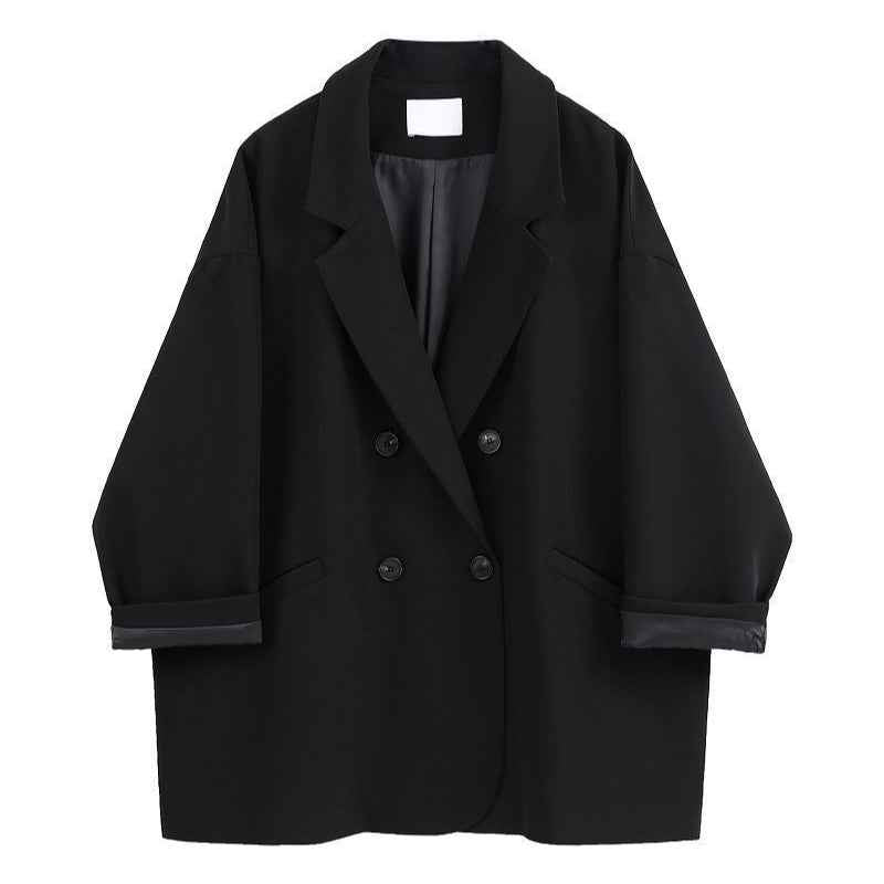 Elegant Oversized Blazer for Women Black