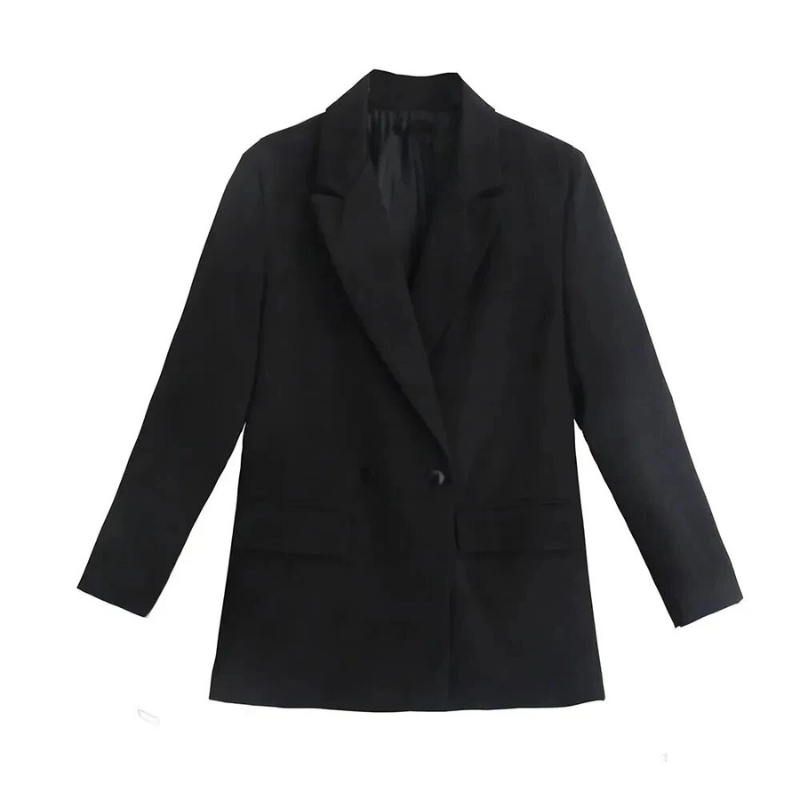 Alicia | Women's Oversized Blazer Black