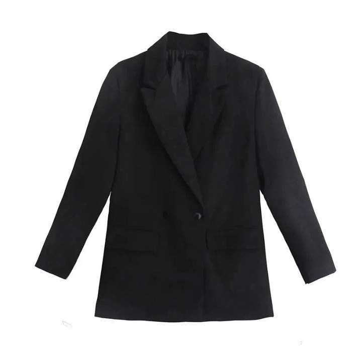 Alicia | Women's Oversized Blazer Black