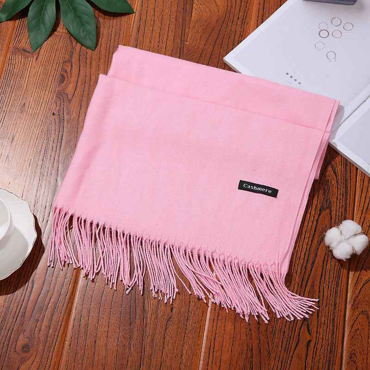 New Designer Brand Women Scarf Shawls Lady Wraps Foulard Neck Scarves Bright pink