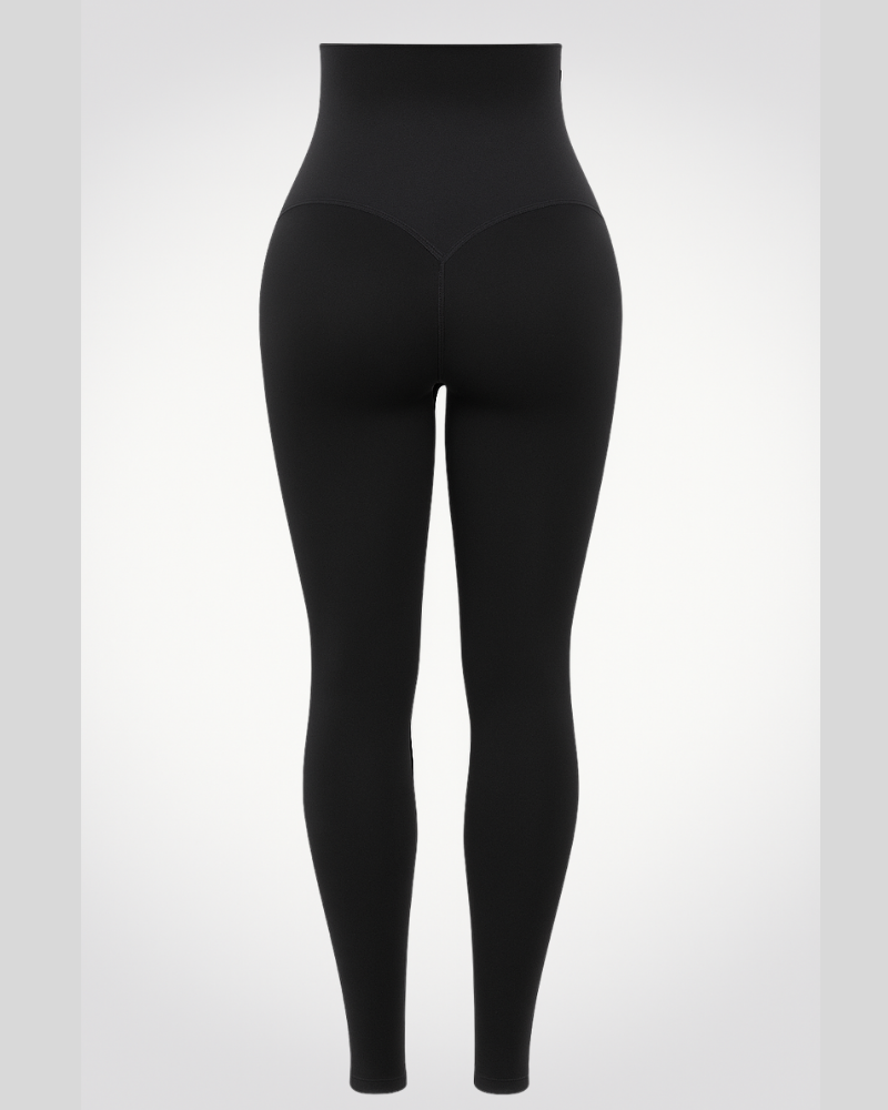 Caprina | Women's High Waist Sports Leggings with Neoprene Waistband