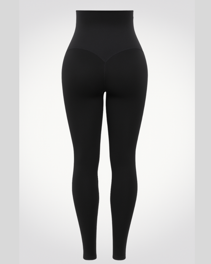 Caprina | Women's High Waist Sports Leggings with Neoprene Waistband