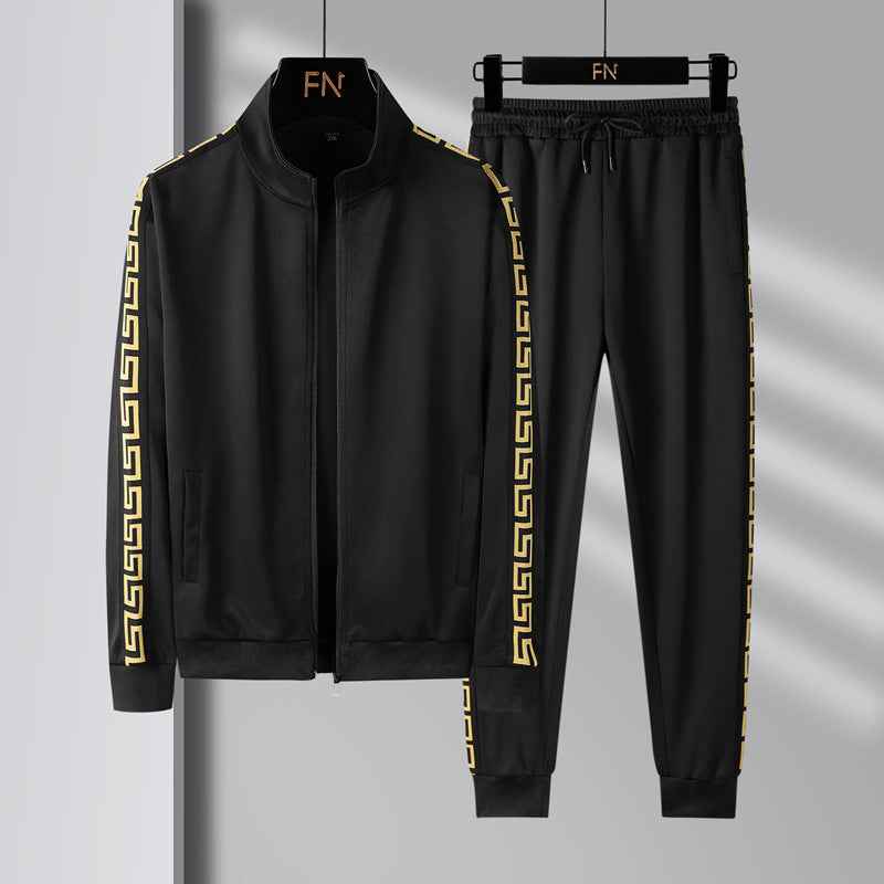 Premium Eclipse Tracksuit Set - Hype Collection Black