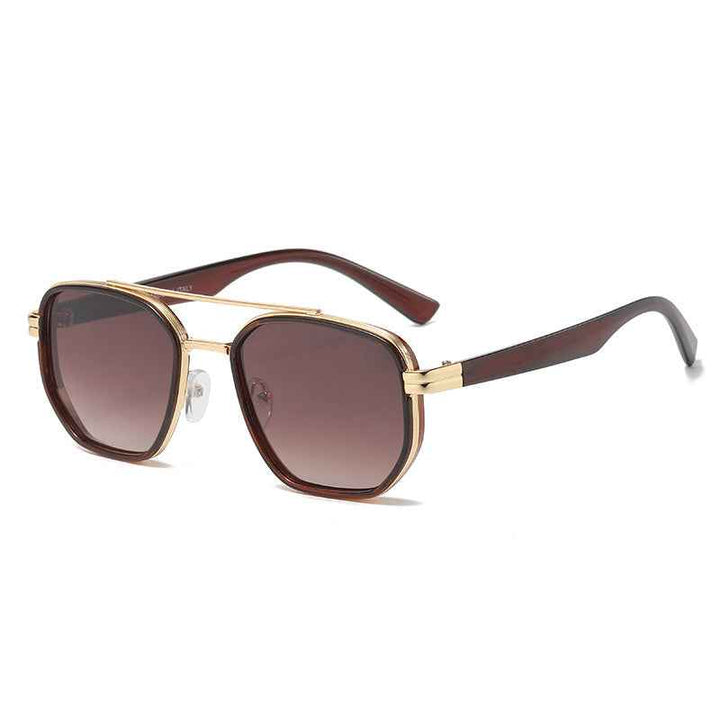 Polarized Sunglasses for Ultimate UV Protection Gold Brown