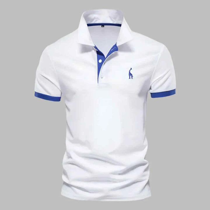 Men's Stylish Polo Shirt White