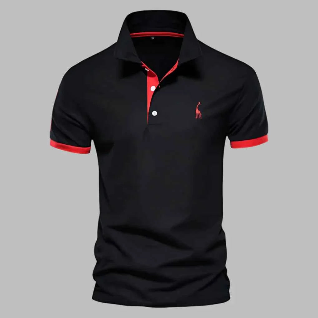 Men's Stylish Polo Shirt Black
