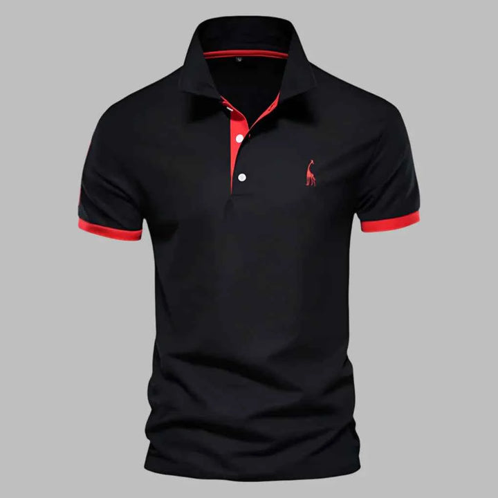 Men's Stylish Polo Shirt Black