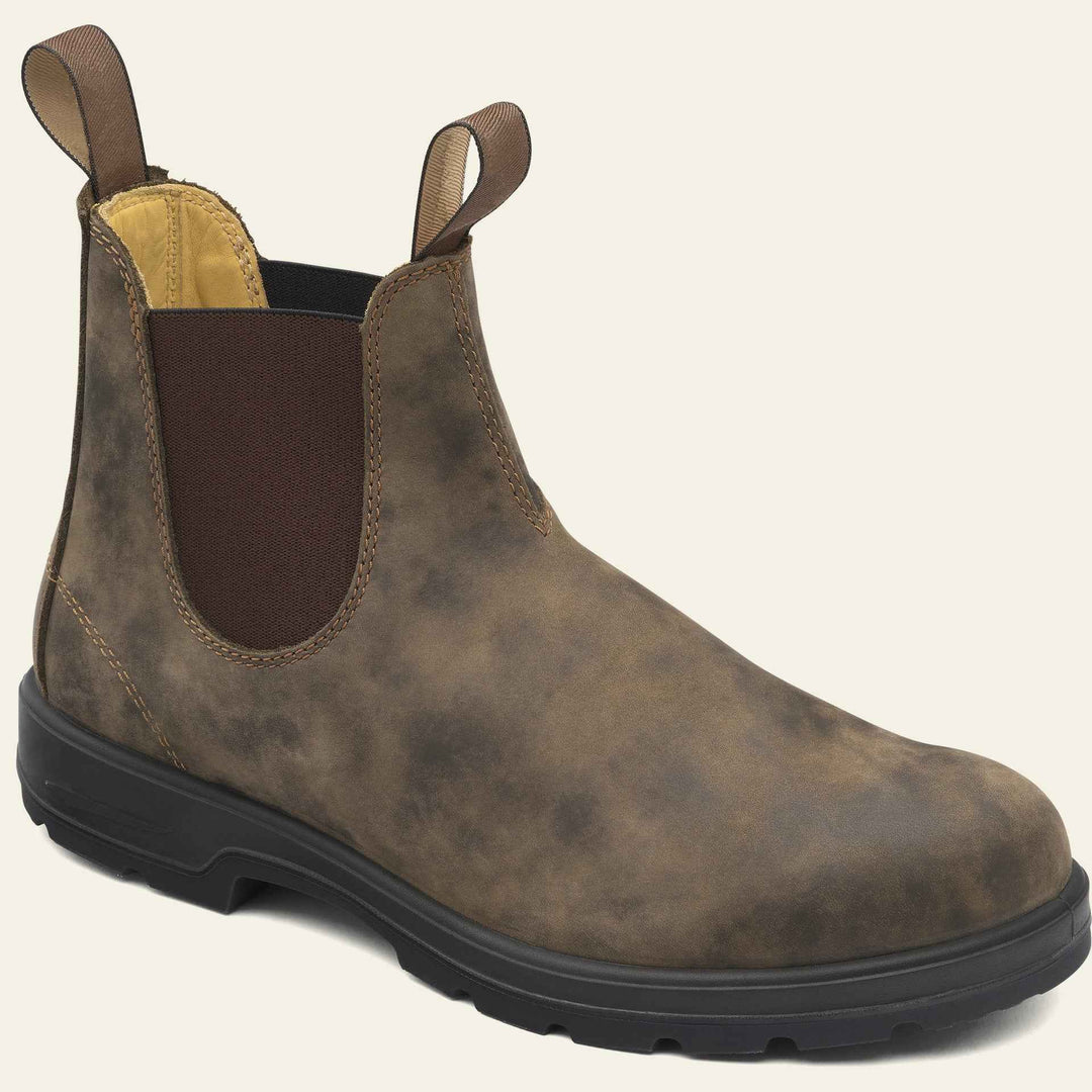 Aiden | Men's Chelsea Ankle Pull-On Boots Brown