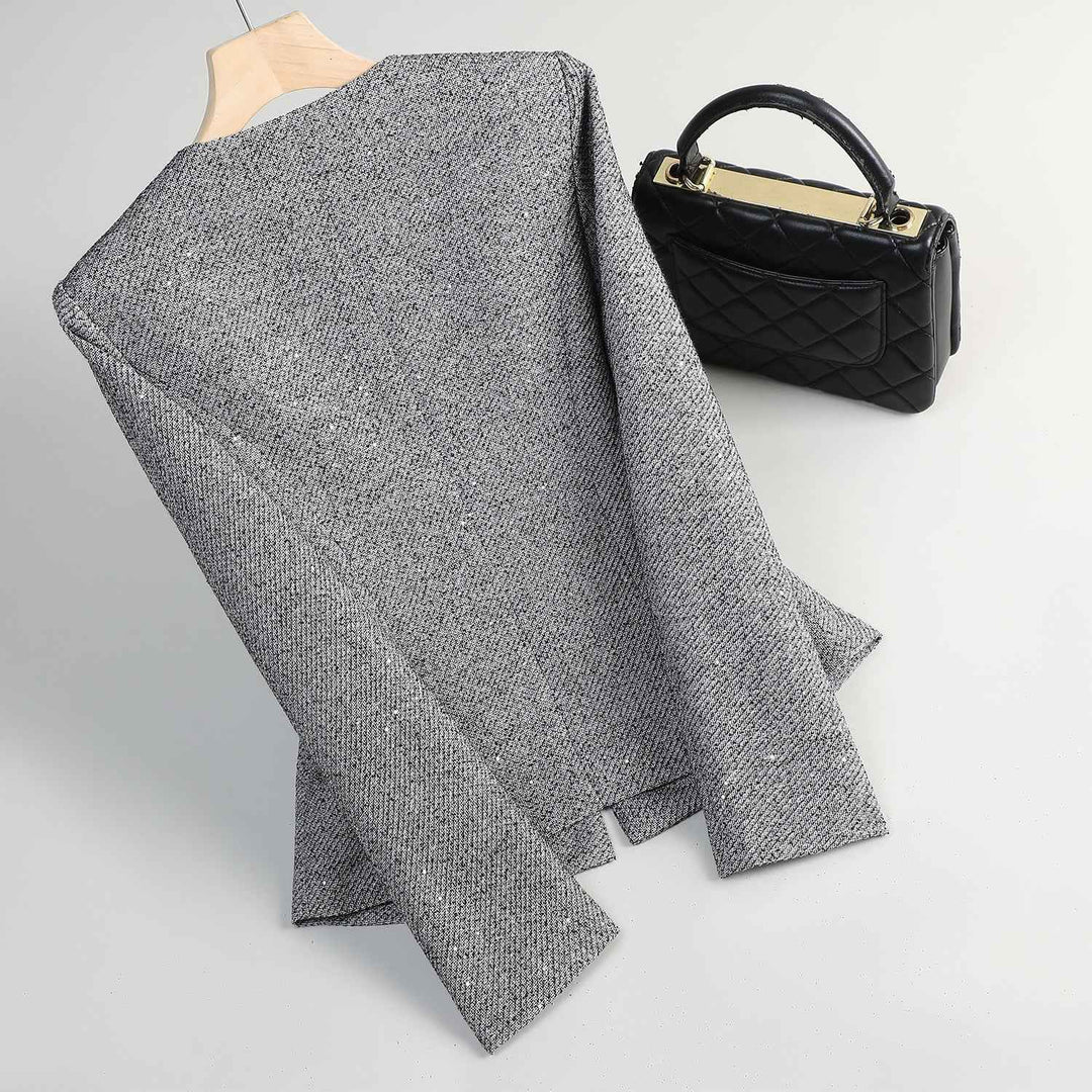 Women's Pearl Button Blazer