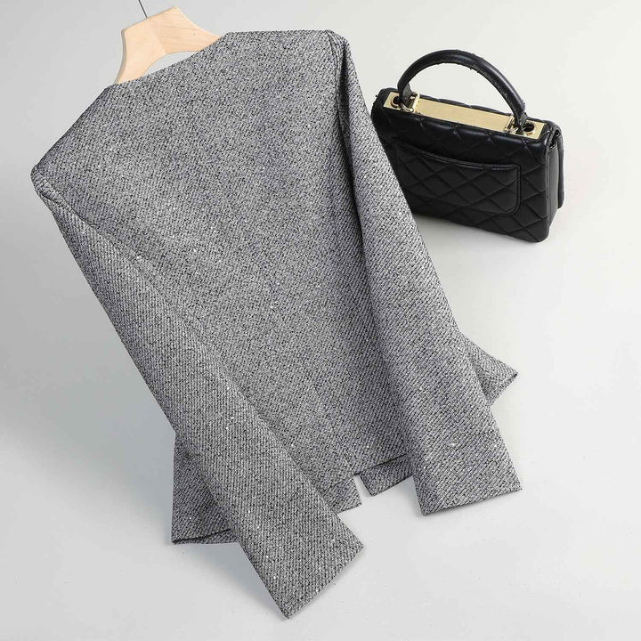 Women's Pearl Button Blazer
