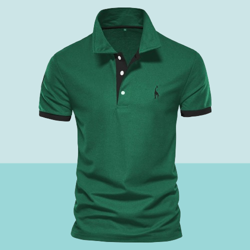Men’s Big & Tall Premium Mesh Polo Shirt– Comfortable Casual Shirt (66) Green
