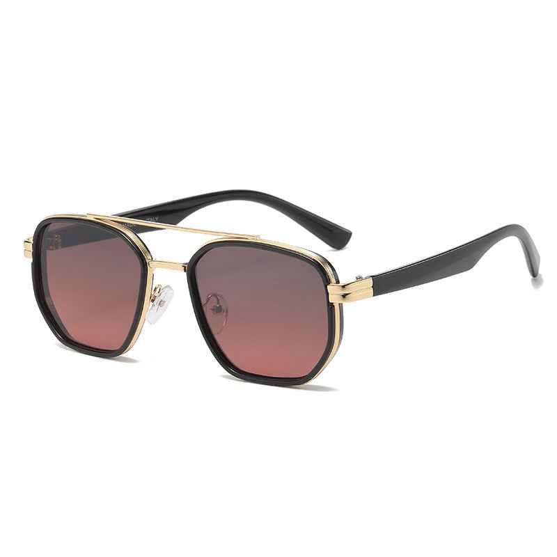 Polarized Sunglasses for Ultimate UV Protection Gold Black