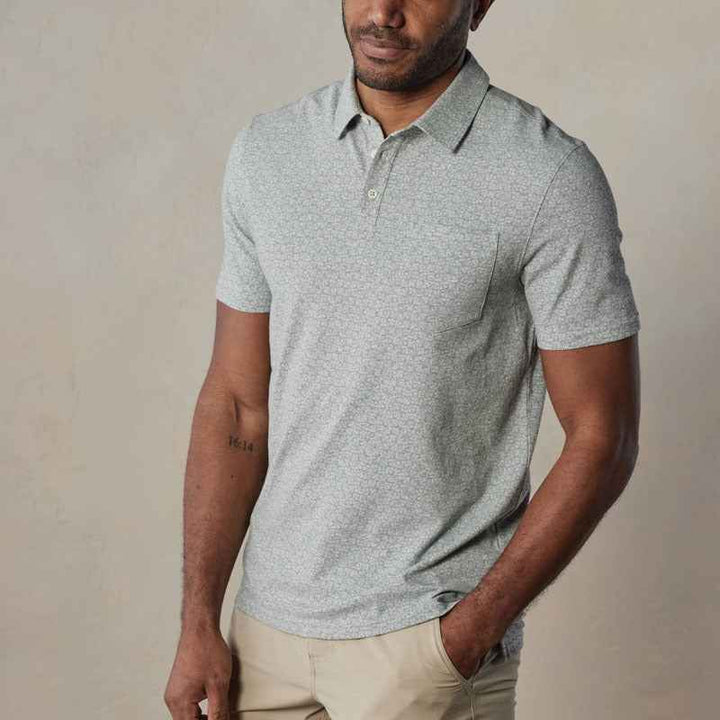 Men's Short Sleeve Polo Shirt – Regular Fit – Breathable with Chest Pocket