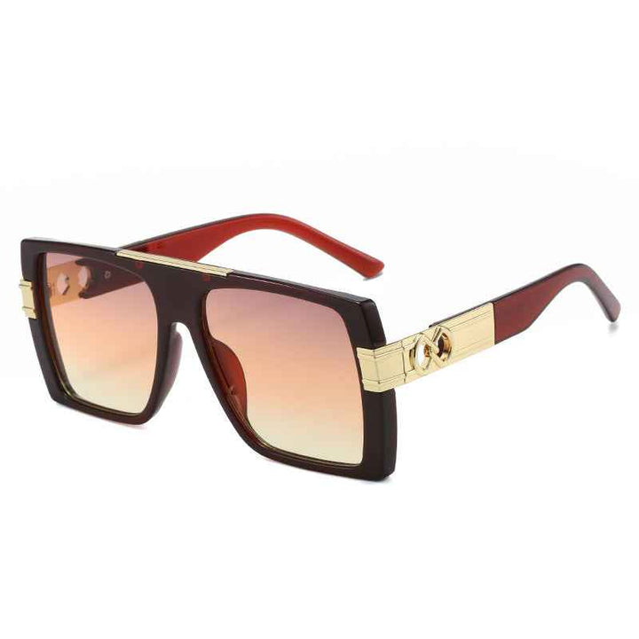 Urban Chic Sunglasses Red Amber