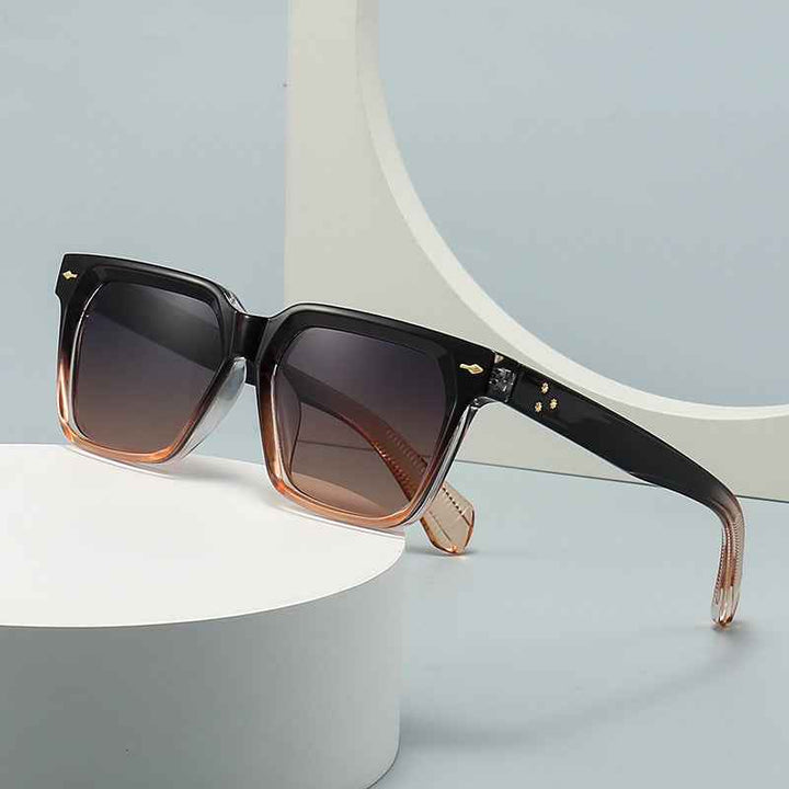 Polarized Sunglasses for Ultimate UV Protection Brown Black
