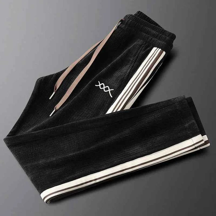Trendy Corduroy Tracksuit Set