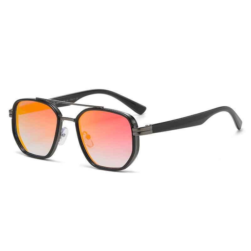 Polarized Sunglasses for Ultimate UV Protection Black Orange