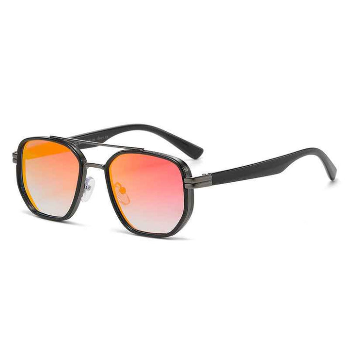 Polarized Sunglasses for Ultimate UV Protection Black Orange