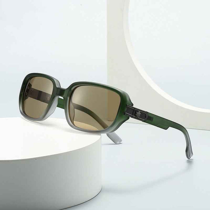Stylish Modena-Inspired Sunglasses for Ultimate UV Protection Green Tea