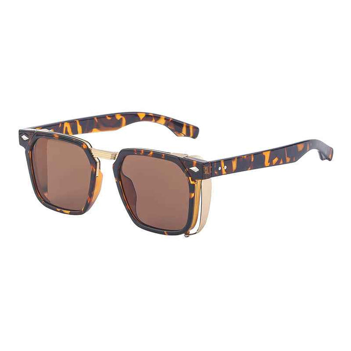 Polarized Prism Sunglasses for Ultimate UV Protection Leopard