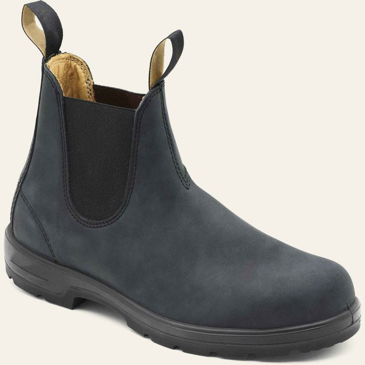 Aiden | Men's Chelsea Ankle Pull-On Boots Grey