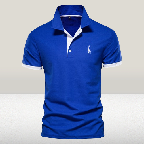 Men’s Big & Tall Premium Mesh Polo Shirt– Comfortable Casual Shirt (66) Blue
